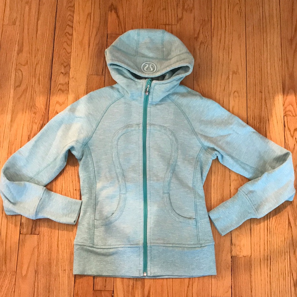 Lululemon Scuba Hoodie - Seafoam Green/Blue